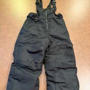 Cat & Jack Toddler Black Snow Bib Pants Size 2T